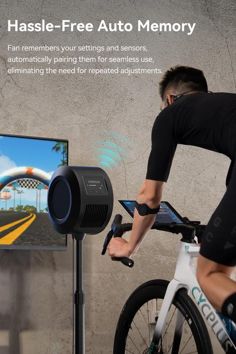 Actual product image Cycplus Indoor Cycling Fan F1