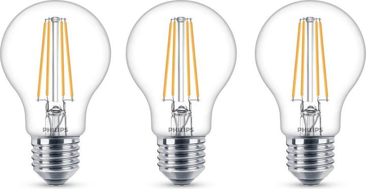 Produktbild Philips Lampe (E27, 7 W, 806 lm, 3 x, E)