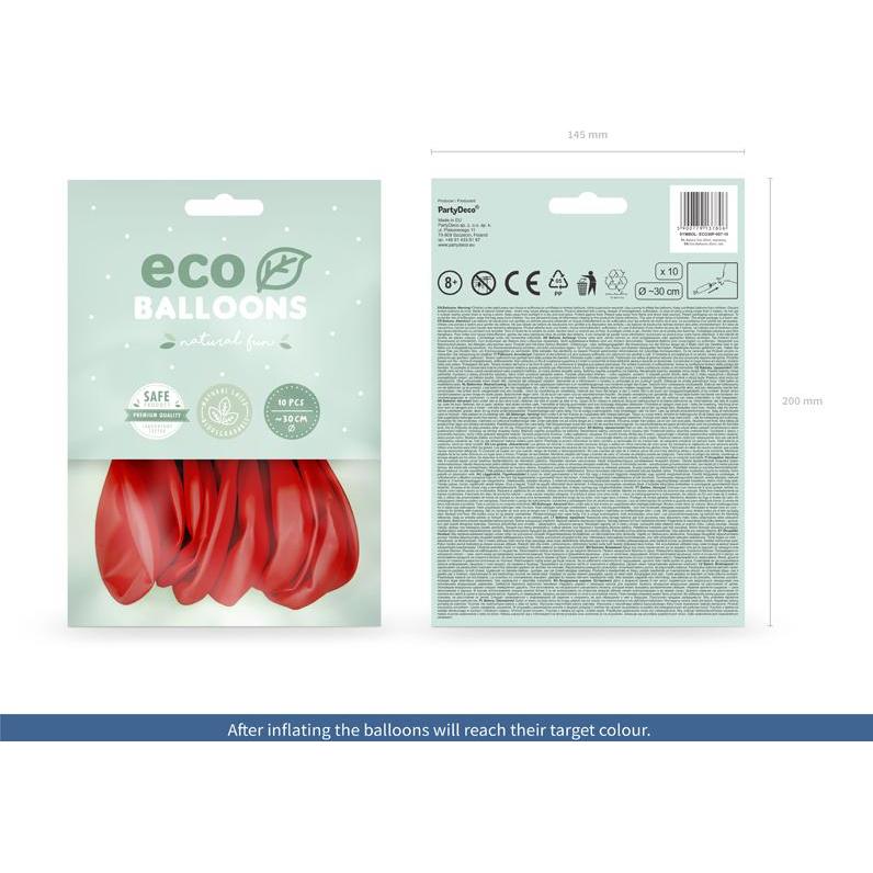 Thumbnail - Partydeco Luftballons rot Eco