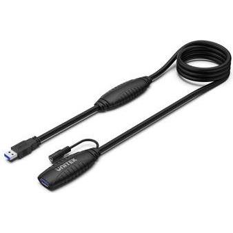 Unitek Wzmacniacz sygnału, przedłużacz USB 3.1 15m (15 m, USB 3.1), Cavo USB