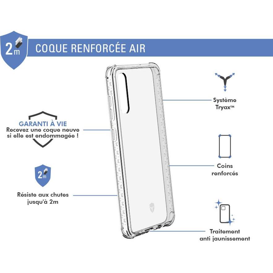 Thumbnail - Force Case FCAIRGA70T (Samsung Galaxy A70), Smartphone Hülle, Transparent