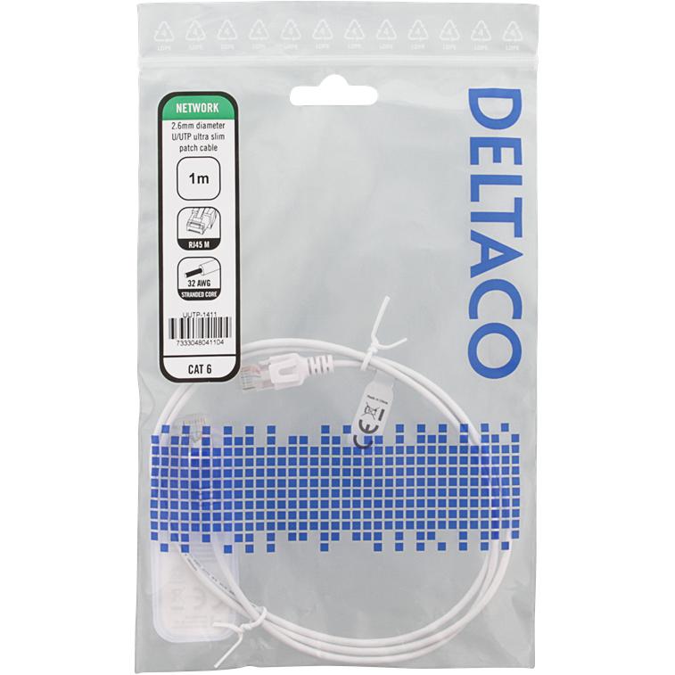 Thumbnail - Deltaco Patchkabel (U/FTP, CAT6, 1 m), Netzwerkkabel