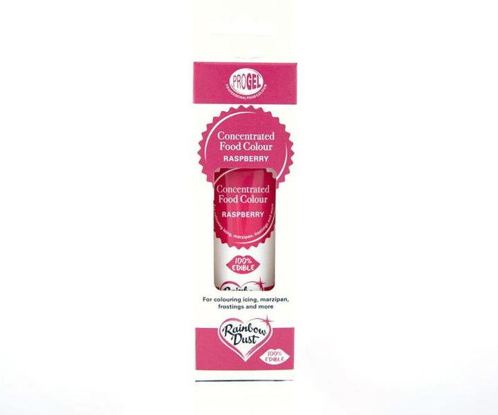 Actual product image Rainbowdust ProGel Gel Colour Raspberry (256 ml)