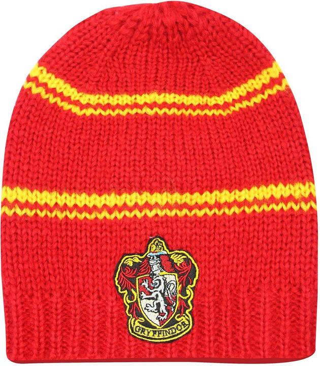 Actual product image Distrineo Harry Potter - Red and Yellow Gryffindor Slouchy Beanie (One size)