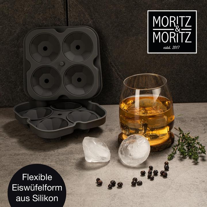 Image du produit Moritz & Moritz Moules à glaçons Diamant