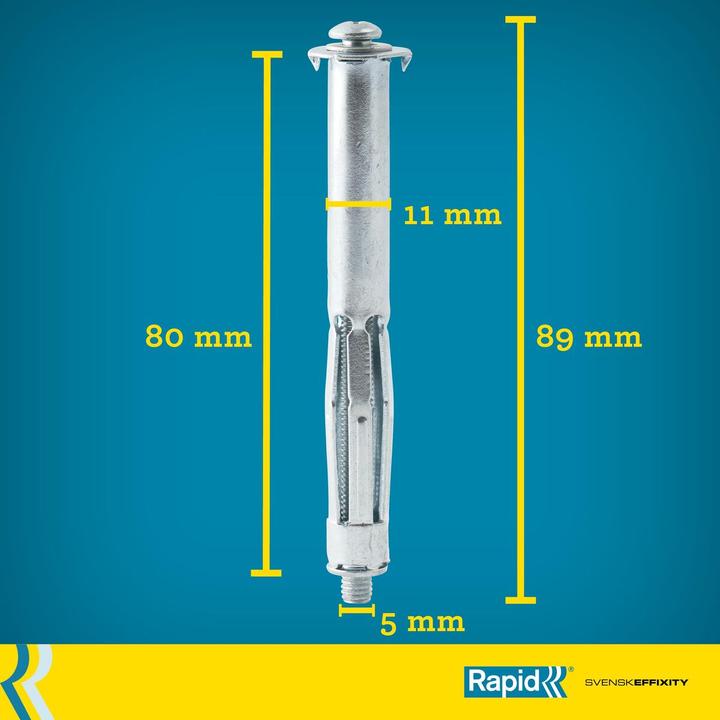 Produktbild Rapid Metall-Hohlraumdübel (10 Stk.)