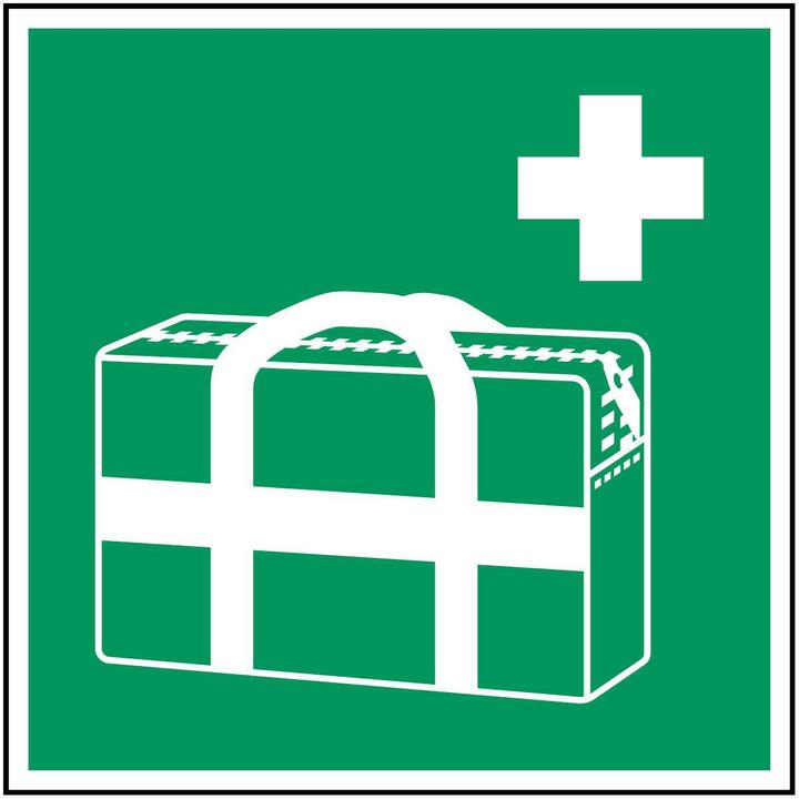 Immagine prodotto Brady Cartello di sicurezza ISO - Borsa di emergenza del medico
