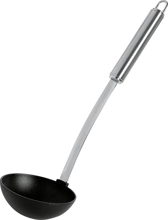 Actual product image My Basics Soup ladle nylon with stainless steel handle