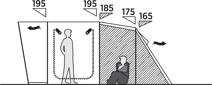 Productafbeelding Easy Camp Familien-Tunnelzelt Skarvan 5 (grau, Modell 2025) (Tunnel tent, 16.20 kg, 5 personen)