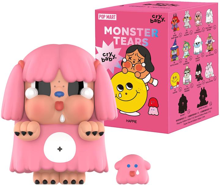 Actual product image Pop Mart Crybaby Monster Tears Series