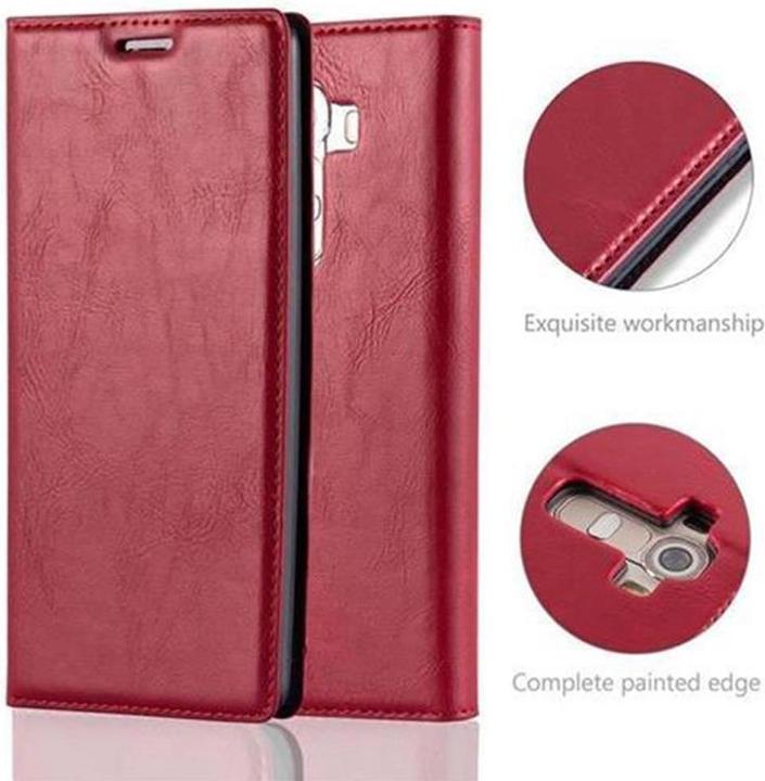 Actual product image Cadorabo Case Book Invisible Magnet (LG G4, Motorola Moto G4 Plus)
