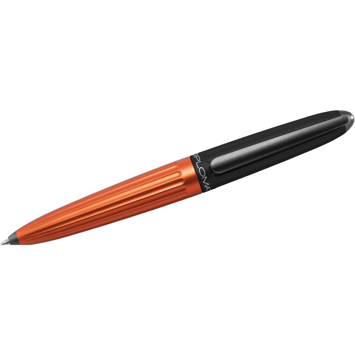 Diplomat, Schreibstifte, Kugelschreiber Aero black/oranged easyFlow (Schwarz/Orange, 1 x)
