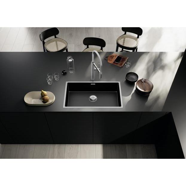 Thumbnail - Blanco, Spülbecken, CLARON 700-IF Dark Steel Edelstahl Einbauart: Einbau von Oben & Flächenbündig ohne Abl (Einbauspüle,...