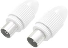 Produktbild Hama Antennen-Adapter, Koax-Stecker - Koax-Stecker (Antennenkabel)