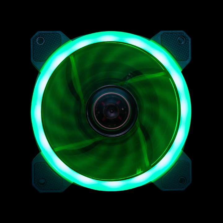 Produktbild Cooltek Silent Fan 120 RGB, 1200 U/Min, 20 dBA 3-pin + 4-pin RGB (120 mm, 1 x)