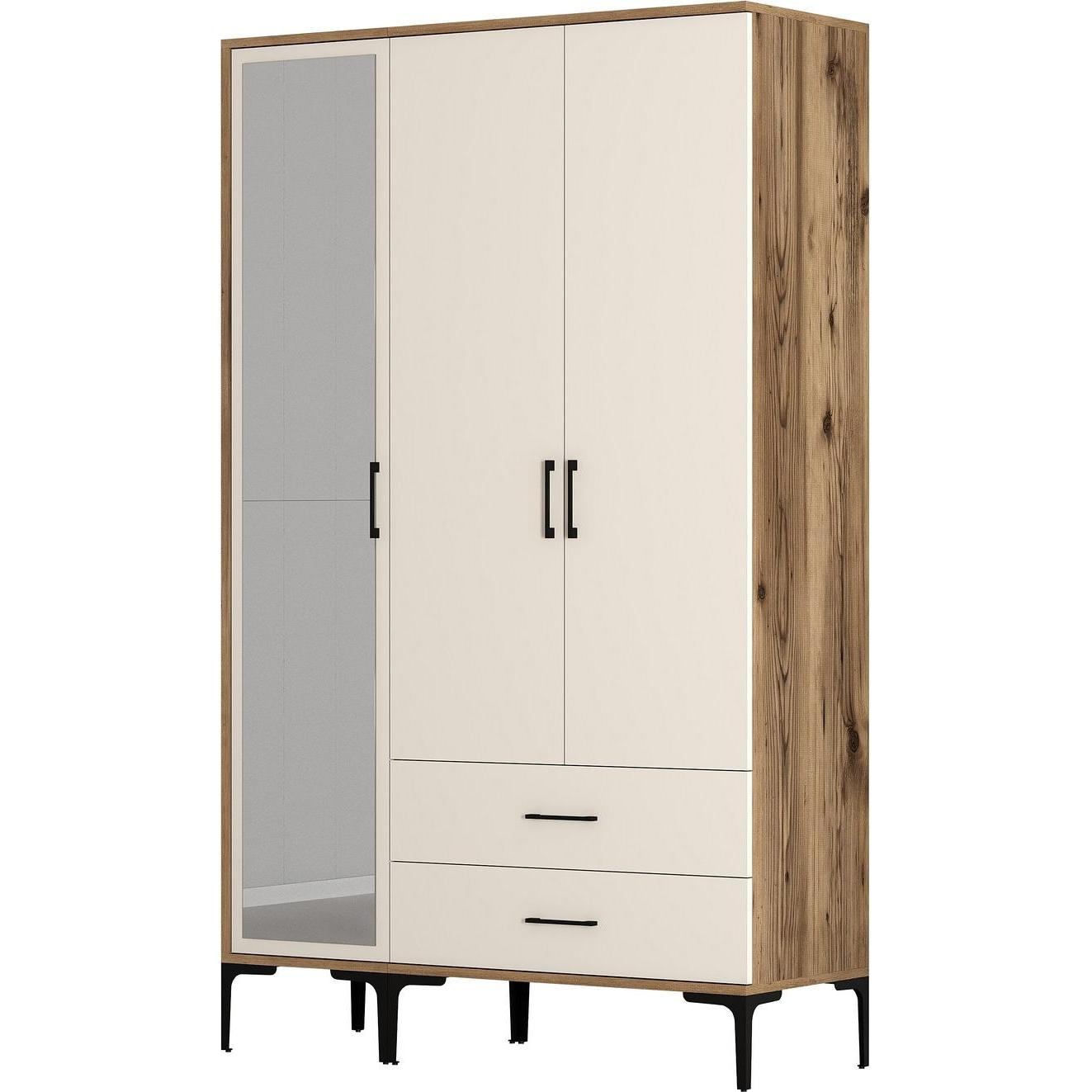 Hanah Home, Kleiderschrank, Kumsal (120 x 47.5 x 201.5 cm)