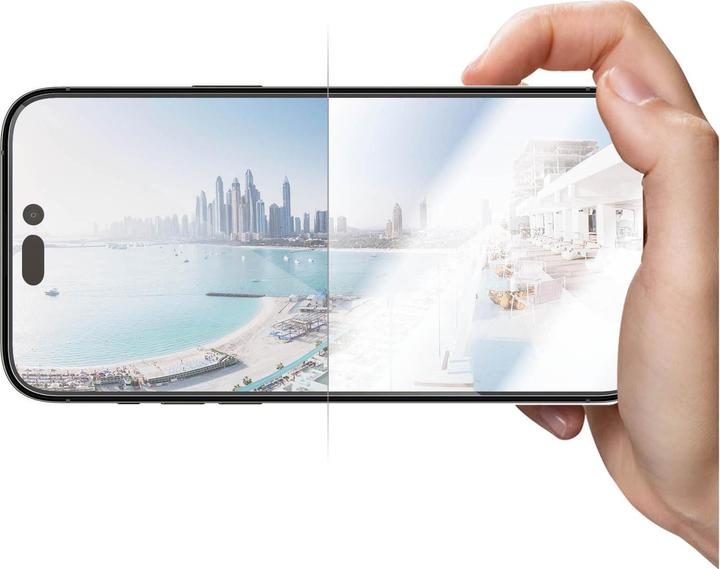 Produktbild PanzerGlass Ultra Wide Fit Anti Reflective (1 Stück, Apple iPhone 14 Pro Max)