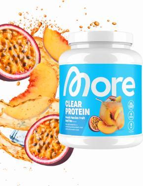 Image du produit More Nutrition More Clear (Pêche, Fruit de la passion, 1 x, 600 g)