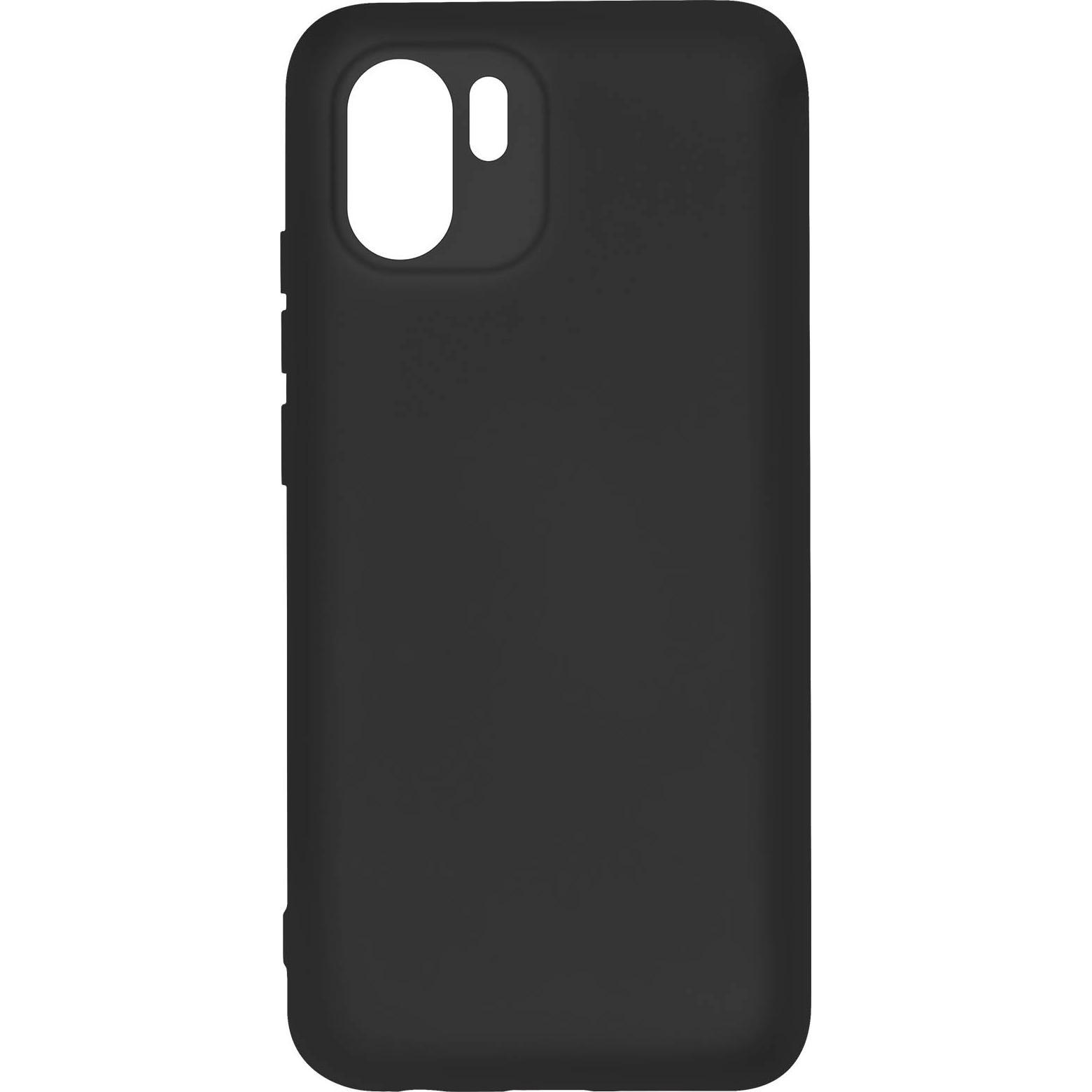 Avizar Soft Touch Series (Xiaomi Redmi A2), Smartphone Hülle, Schwarz