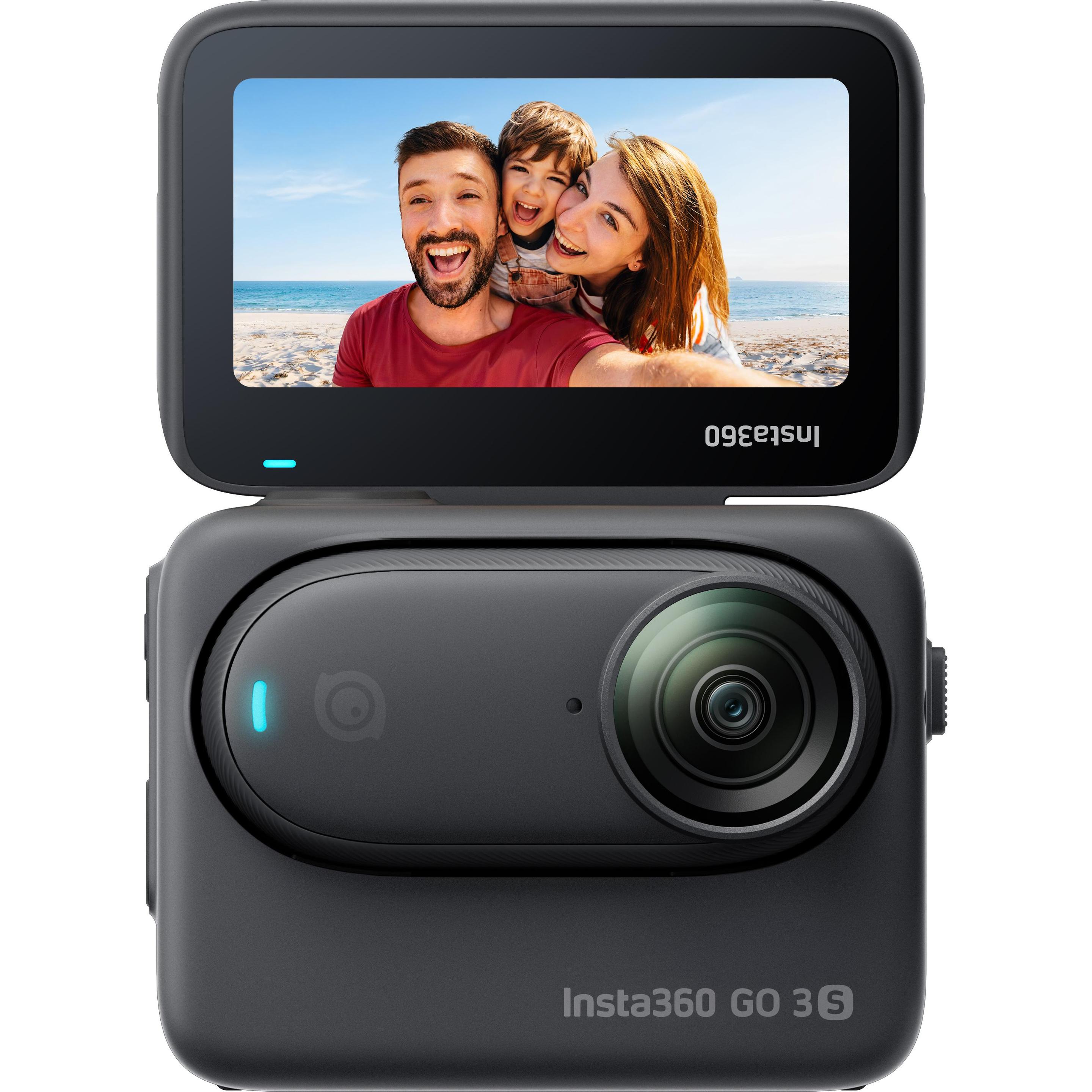 Insta360 CINSAATA(GO3S14) Actionsport-Kamera 4K Ultra HD WLAN 630 g (24p, Bluetooth, WiFi), Action cam, Nero