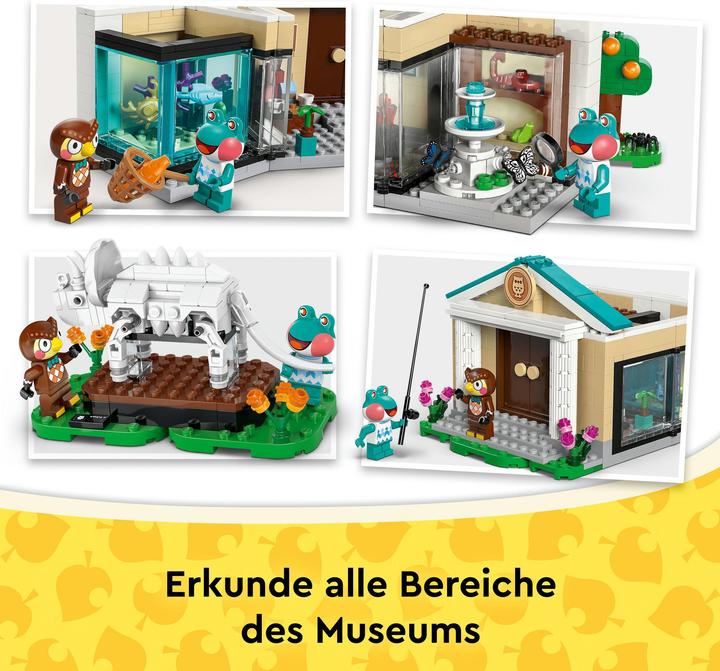 Actual product image LEGO Blathers's museum collection (LEGO Animal Crossing)