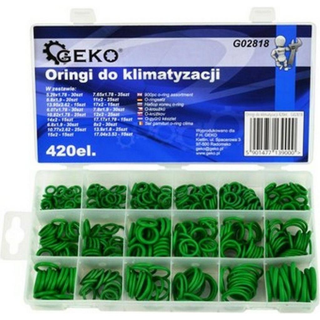 GEKO Satz O-Ringe für Klimaanlagen 420 Stück (24381619)