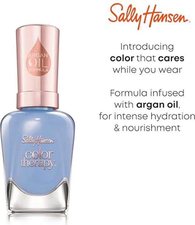 Actual product image Sally Hansen Colour Therapy Nail Polish - Nail Polish 14 ml 454 Dressed To Chill (454 Dressed To Chill, Nº 454 Dressed To Chill, Nº 454-Dressed To Chill)