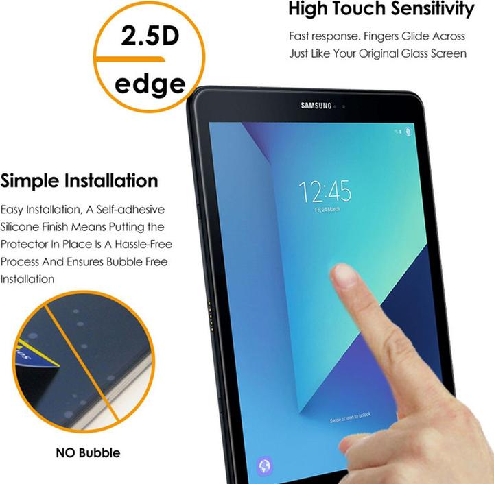 Produktbild Lobwerk Schutzglas 9H Schutzglas für Samsung Galaxy Tab S3 (SM-T820/SM-T825) 9.7 Zoll Displayschutz Folie (1 Stk., Samsung Galaxy Tab S3)