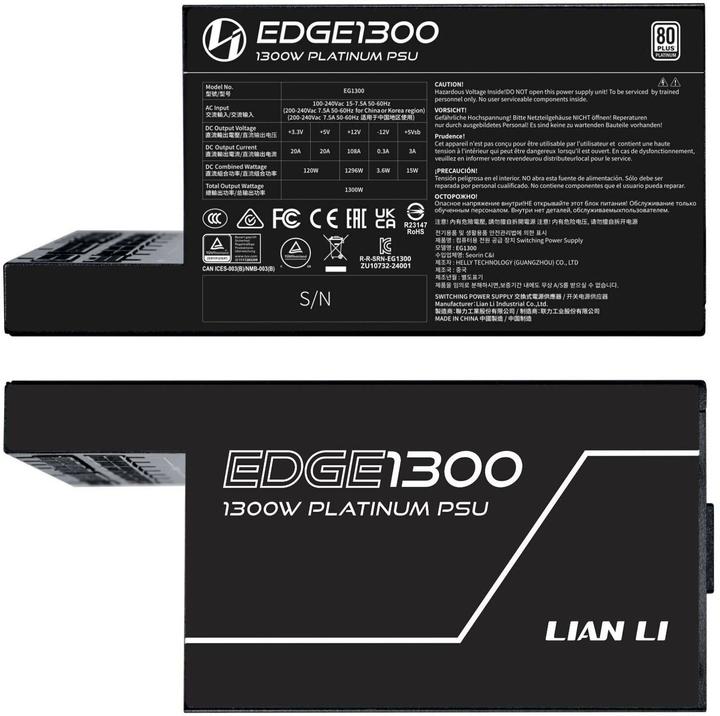 Produktbild Lian-Li Edge E1300 (1300 W)