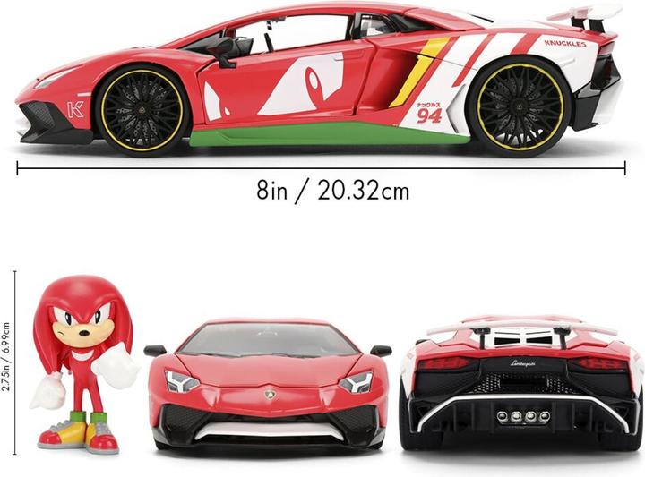 Produktbild Jada Knuckles Lamborghini Aventador SV 1:24