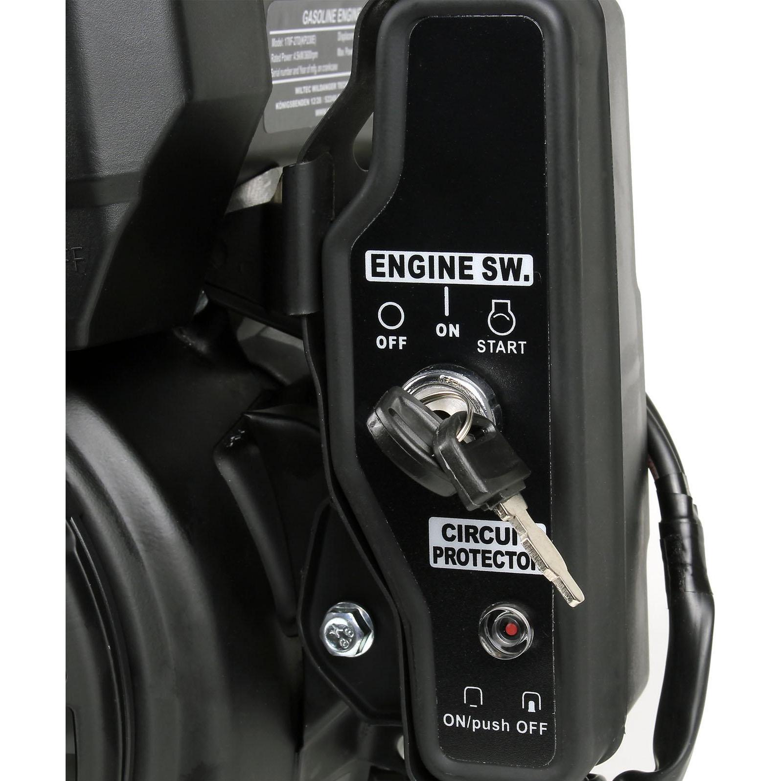 Wiltec LIFAN KP230E 20mm E-Start Benzinmotor Einzylinder 6,5PS Motor Rüttelplatte Bau