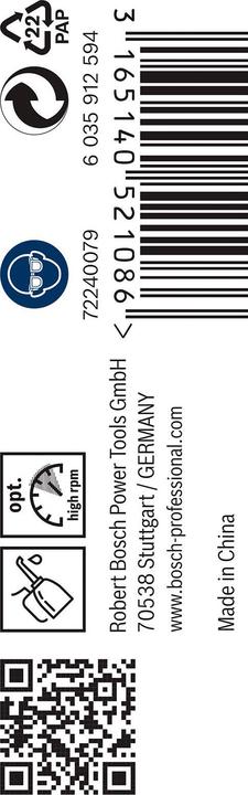 Actual product image Bosch Professional Zubehör PRO Stainless Steel HSS-Co twist drill, 1 x 18 x 40 mm (1.5 mm)