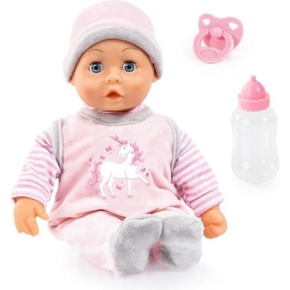 Bayer Design 93824CF Babypuppe, rosa, grau