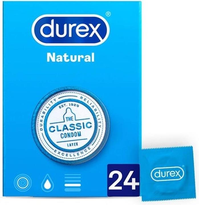 Actual product image Durex Natural Plus 24 Units (24 pcs.)