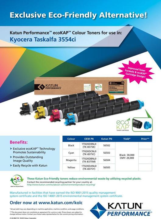 Produktbild Katun KAT 56502 MT 3554CI TNR 532G CTG BL