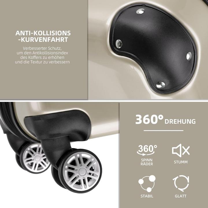 Actual product image Beibye Hartschalen Reisekoffer (45 l)