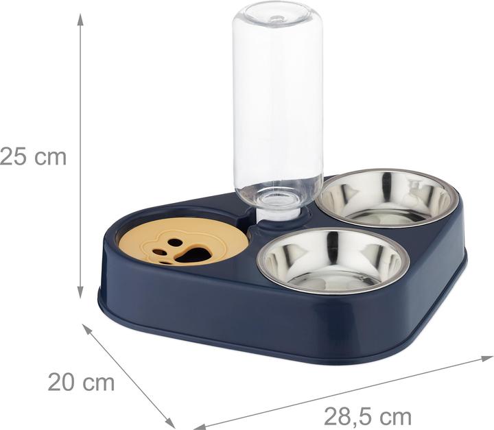 Actual product image Relaxdays feeding bowl (0.12 l)