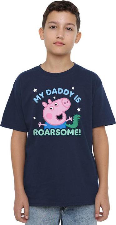 Image du produit Peppa Pig - T-shirt motif George Pig ROARSOME DADDY - Enfant (116)