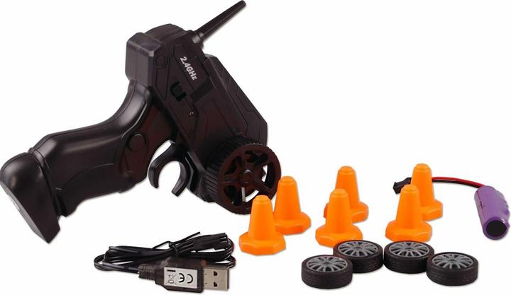 Actual product image Amewi Drift Sport Car 4WD Black, RTR, 1:24, age recommendation (RTR Ready-to-Run)