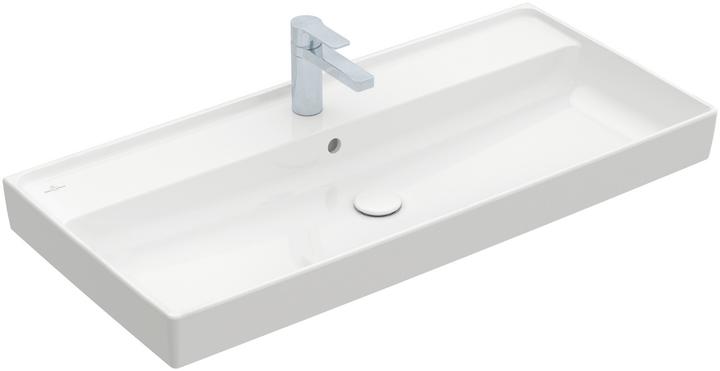 Produktbild Villeroy & Boch V&B Schrankwaschtisch COLLARO 1000x470mm o ÜL m HL stone white C+ (470 mm, 1000 mm)