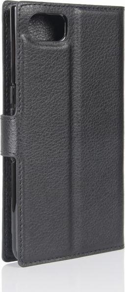 Produktbild MU Classic Litchi Leder Bookcover (Blackberry KEYone)