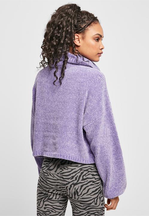 Produktbild Urban Classics Ladies Short Chenille Turtleneck Sweater - 13801 (S)