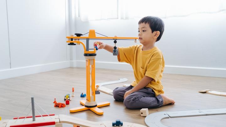 Immagine prodotto Plantoys Pianificare il set di gru per la città