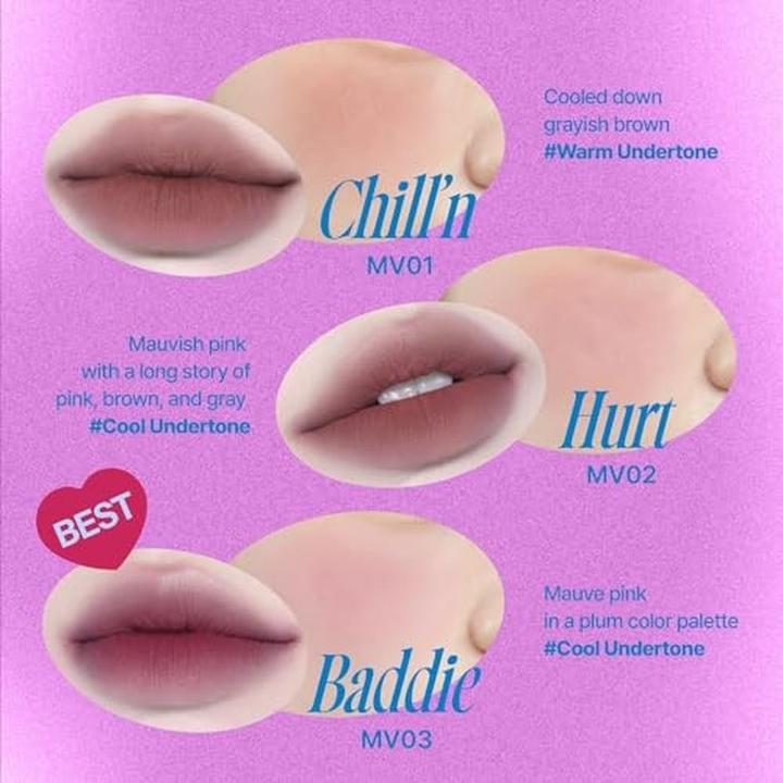 Actual product image Fwee Blurry Pudding Pot Airbrushed Blush & Lip Buildable Pigment Long-Lasting