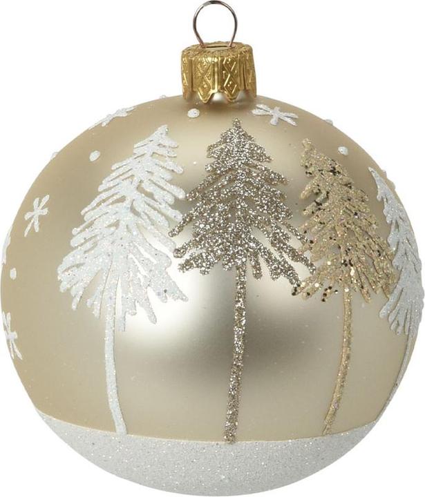 Produktbild Fs-Star Weihnachtskugel gold 10cm 6er Set (6x)