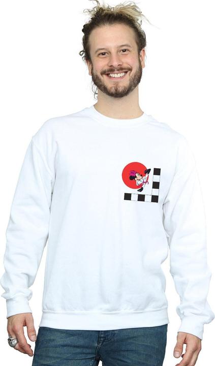Actual product image Disney Mens Minnie Mouse Karate Kick Sweatshirt (3XL)