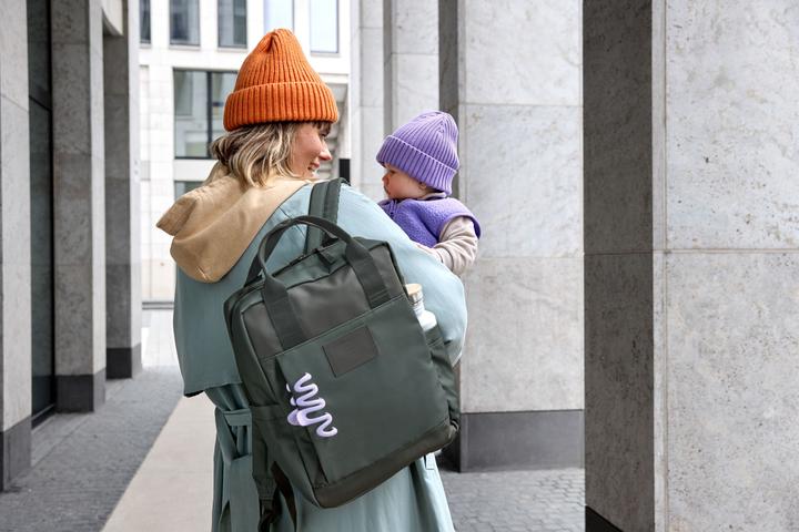 Produktbild Lässig Wickeltaschen & Wickelrucksäcke Wickelrucksack Vividal Backpack - Olive