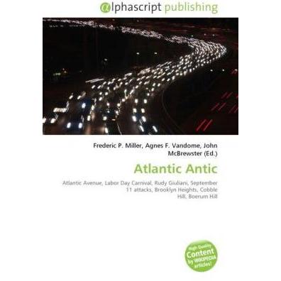 Atlantic Antic, Fachbücher von Frederic P. Miller, John McBrewster, Agnes F. Vandome