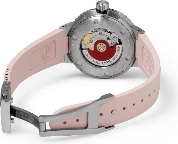 Produktbild Oris 01 733 7770 4158-07 4 18 66FC Damenuhr Aquis Date 36,5mm 30ATM (Analoguhr, Swiss Made, 36 mm)