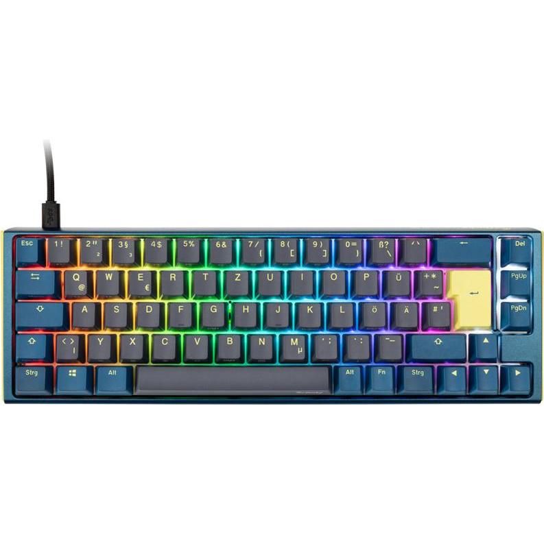 Thumbnail - Ducky One 3 Daybreak SF gaming keyboard, RGB LED - MX-Clear (DE, Kabelgebunden), Tastatur, Blau